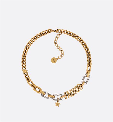 collana dior|Collana Dior In Heart Lights Metallo con finitura color oro e .